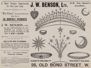 广告，JW Benson 作者 英语学校